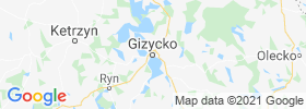 Gizycko map